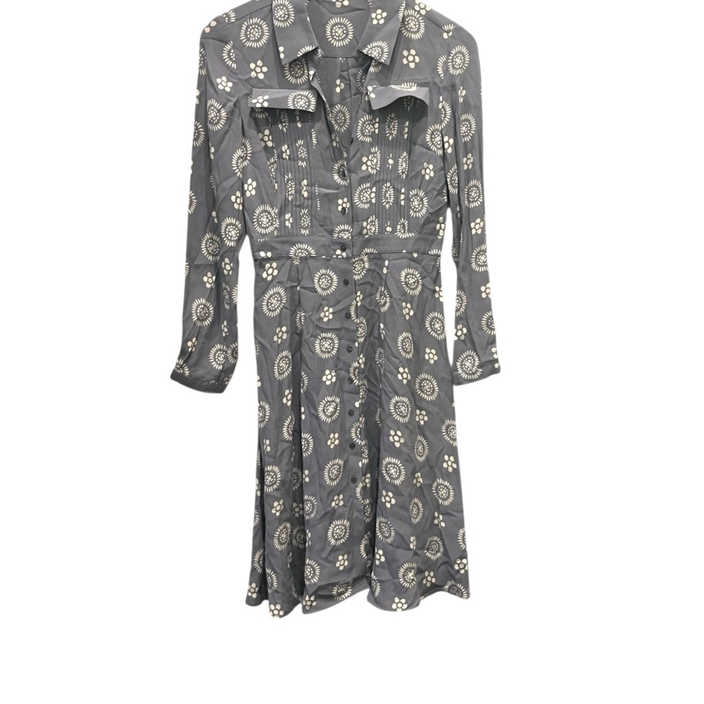 Gray Floral Women's Dress Boden